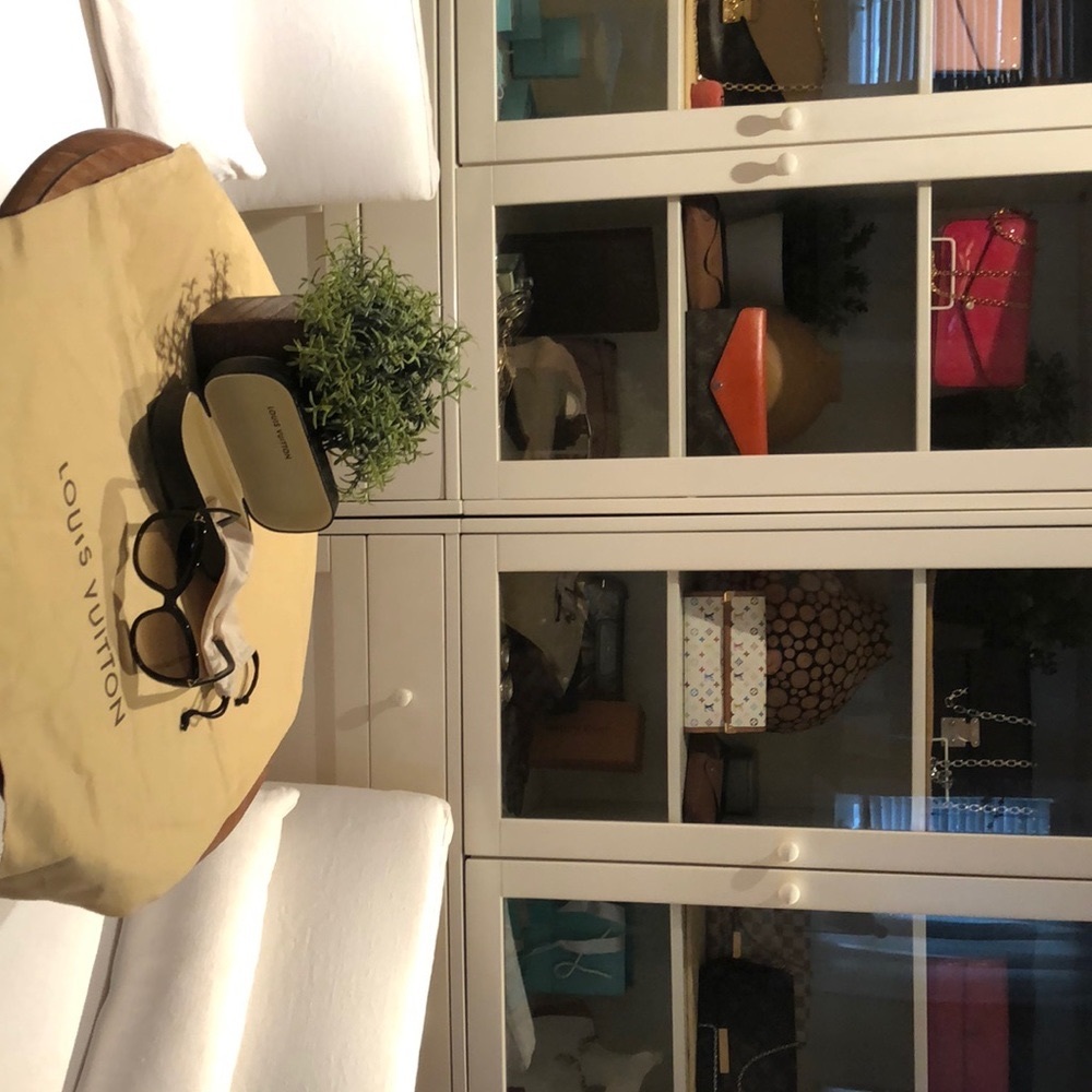 Louis Vuitton brown Hortencia sunglasses